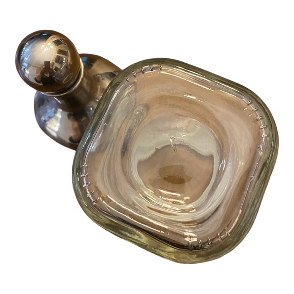 PATRON Margarita Shaker Glass Chrome Bottle 18oz Cocktail Mixer Tequila - Picture 5 of 5